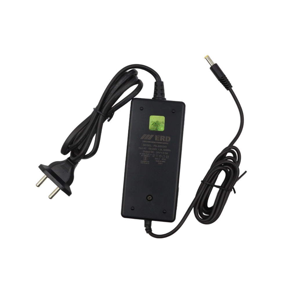 ERD Smps Power Adapter 24v/2.5a For Lock and PTZ Camera DC PIN (PS083) view 2